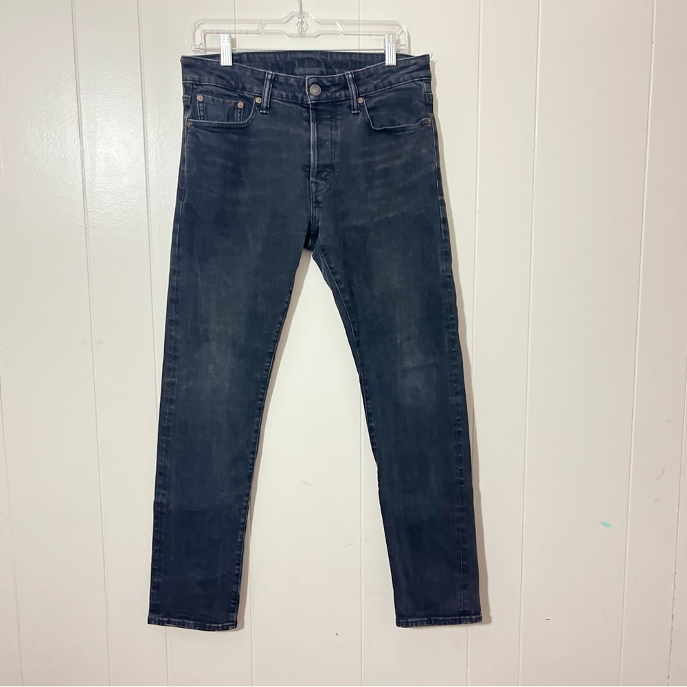 American Eagle Mens Jeans  Flex Slim Black Size 30x30